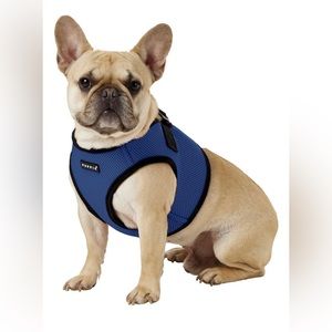 PUPPIA Soft Vest Harness for Dogs - Royal Blue